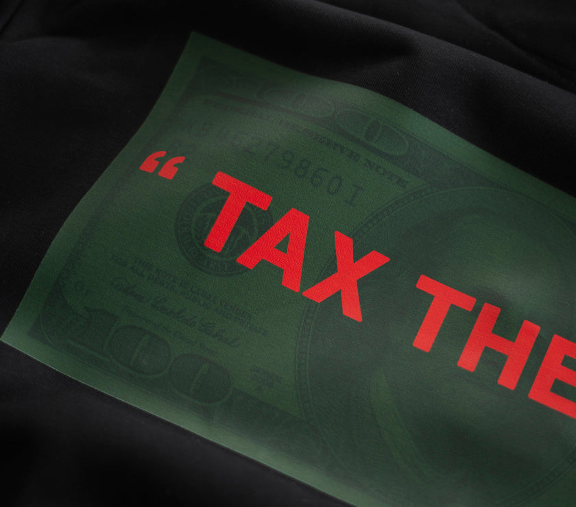 TAX THE RICH PREMIUM HOODIE
