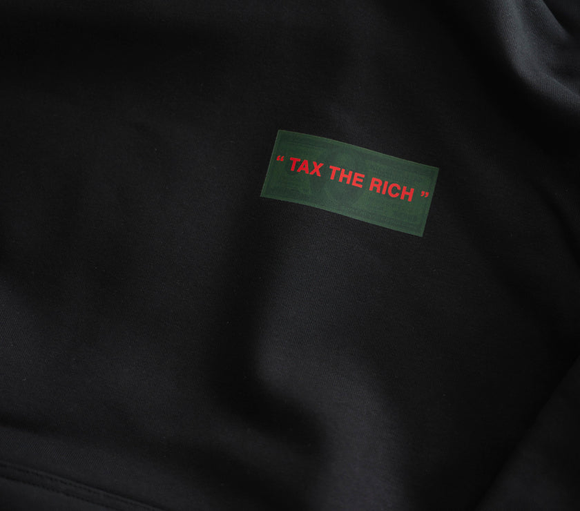 TAX THE RICH PREMIUM HOODIE