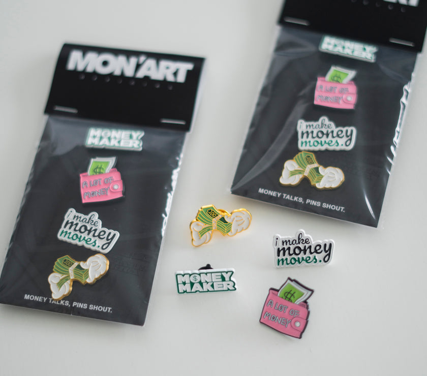 MON'ART MONEY PINS