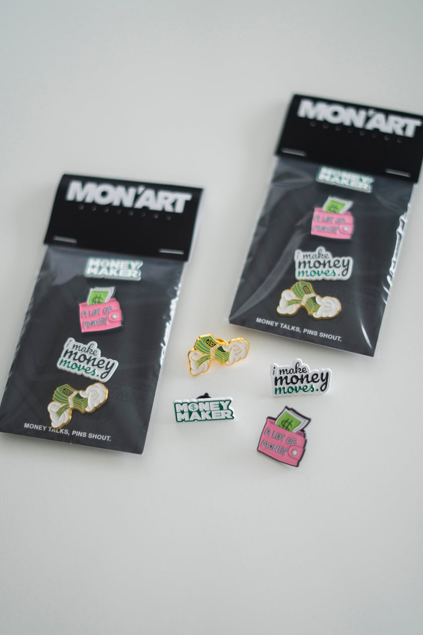 MON'ART MONEY PINS