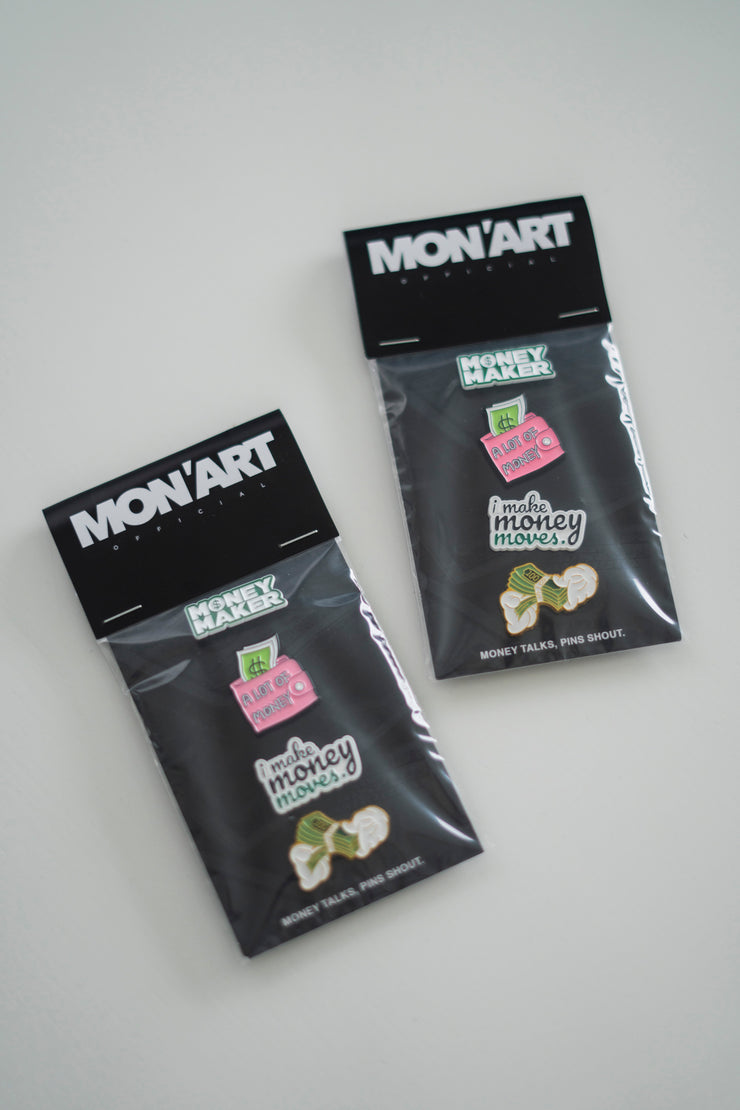 MON'ART MONEY PINS