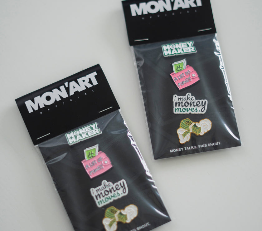 MON'ART MONEY PINS