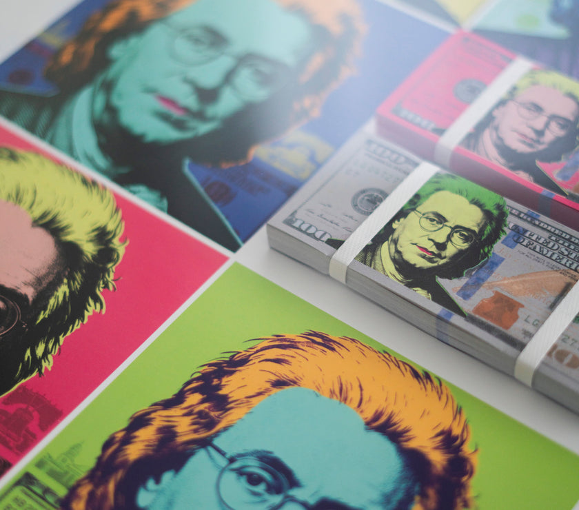 FRANKLIN POP ART BIG FRAME