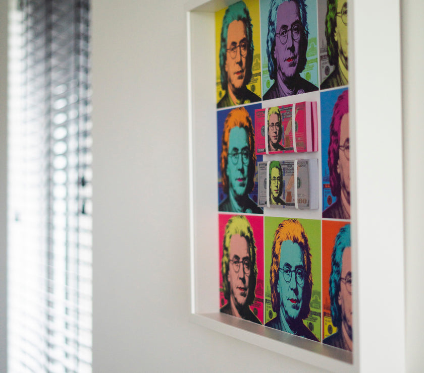 FRANKLIN POP ART BIG FRAME