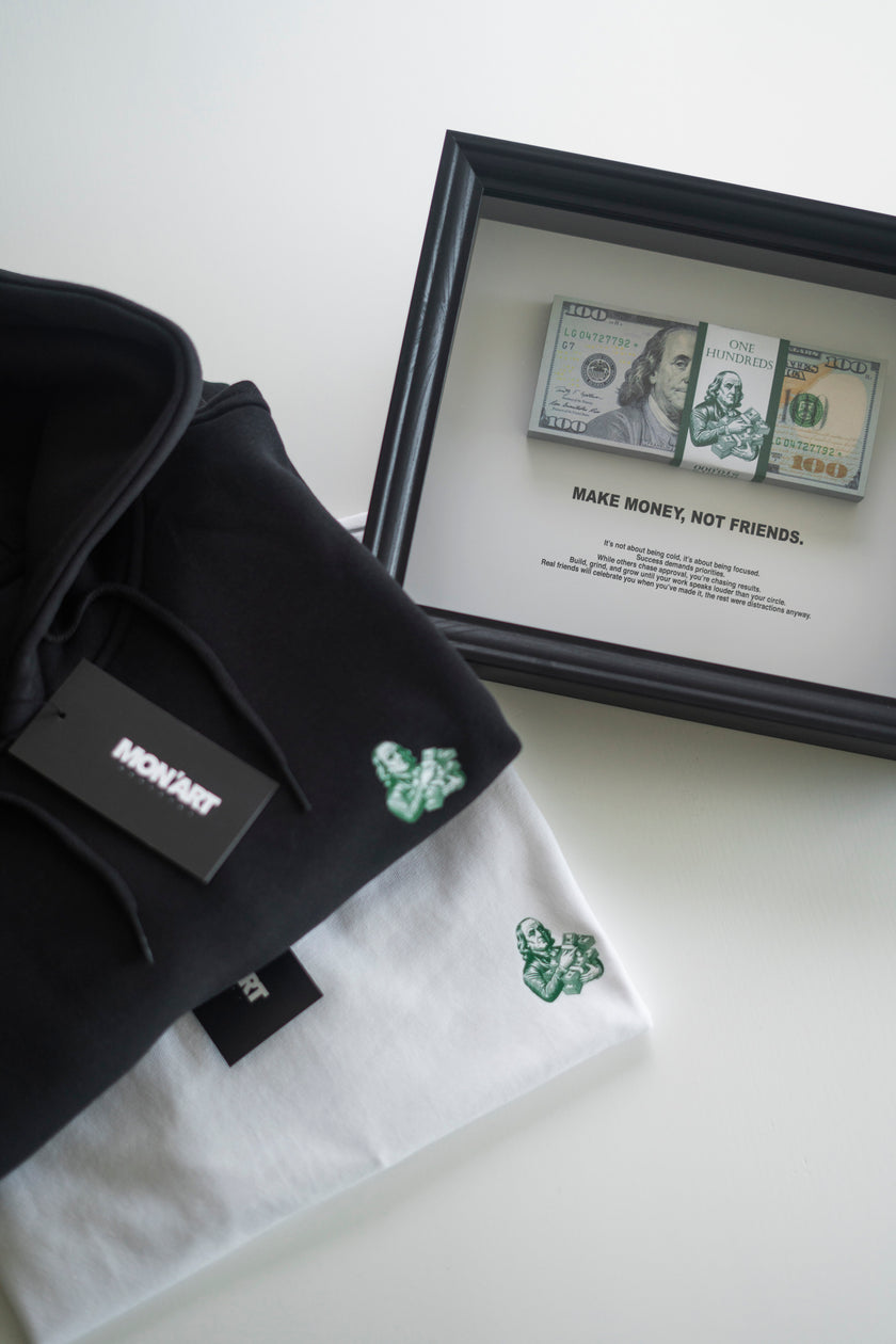 MAKE MONEY NOT FRIENDS SMALL FRAME