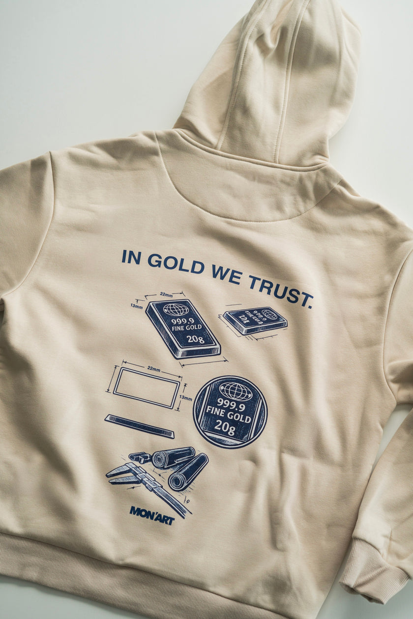 IN GOLD WE TRUST PREMIUM HOODIE