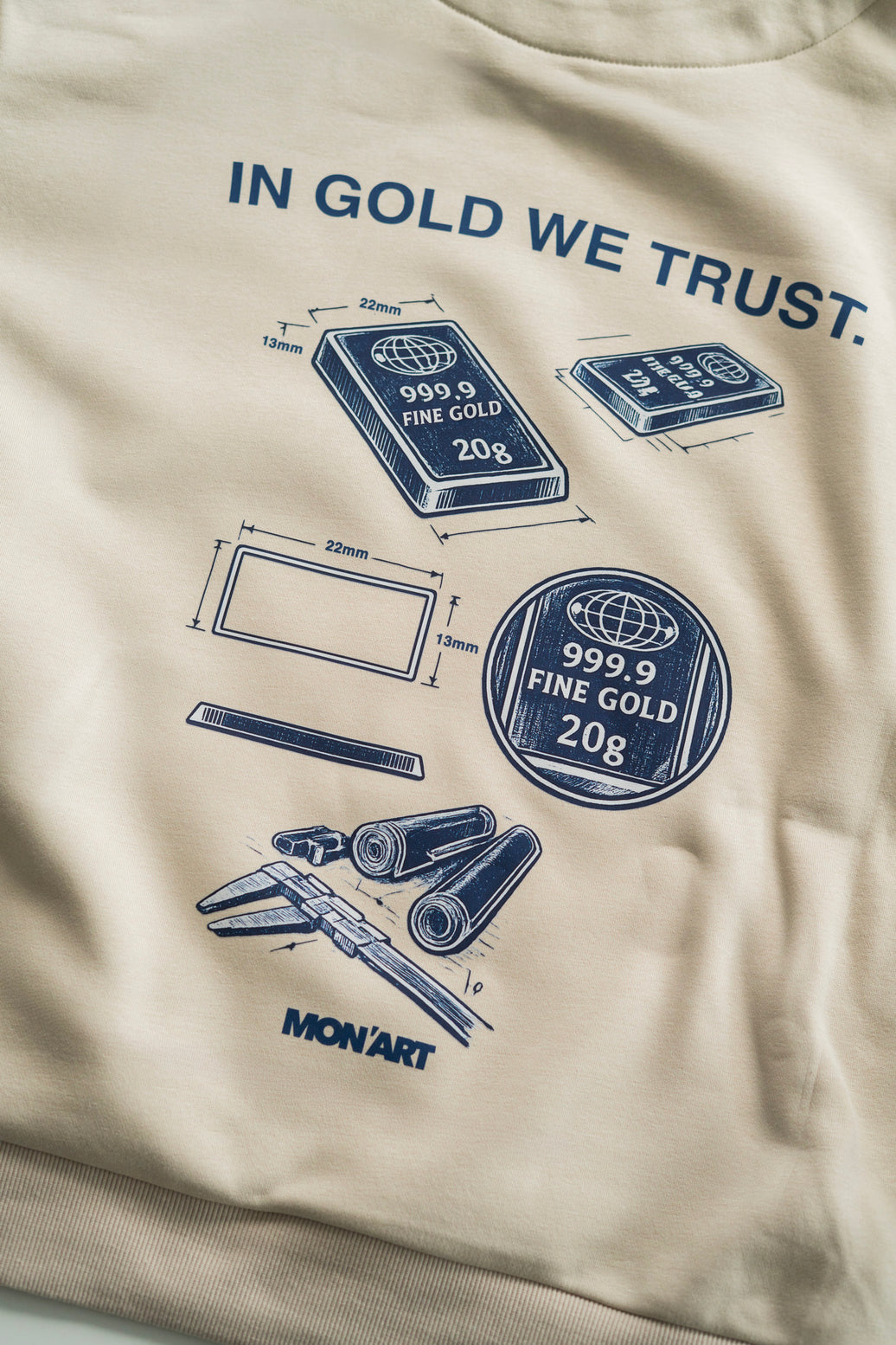 IN GOLD WE TRUST PREMIUM HOODIE