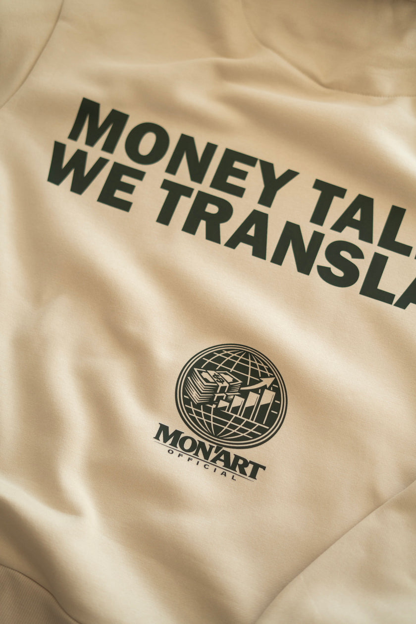 MONEY TALKS, WE TRANSLATE PREMIUM HOODIE