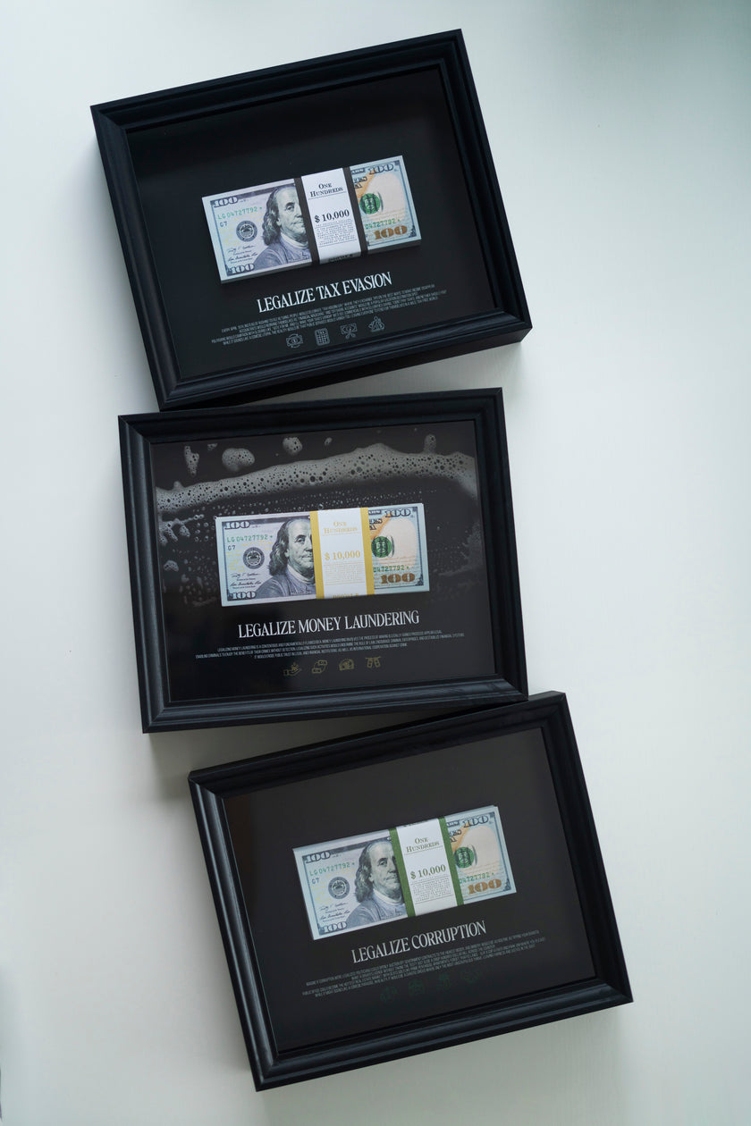 CORRUPTION FRAME DOLLAR