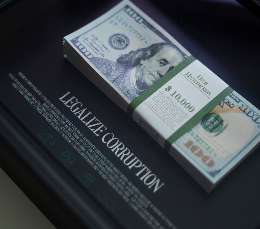 CORRUPTION FRAME DOLLAR