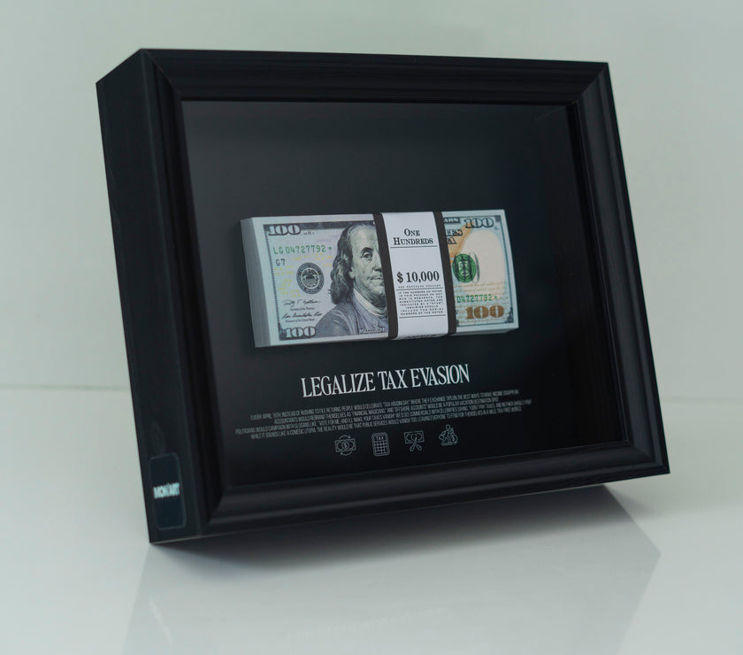 TAX EVASION FRAME DOLLAR