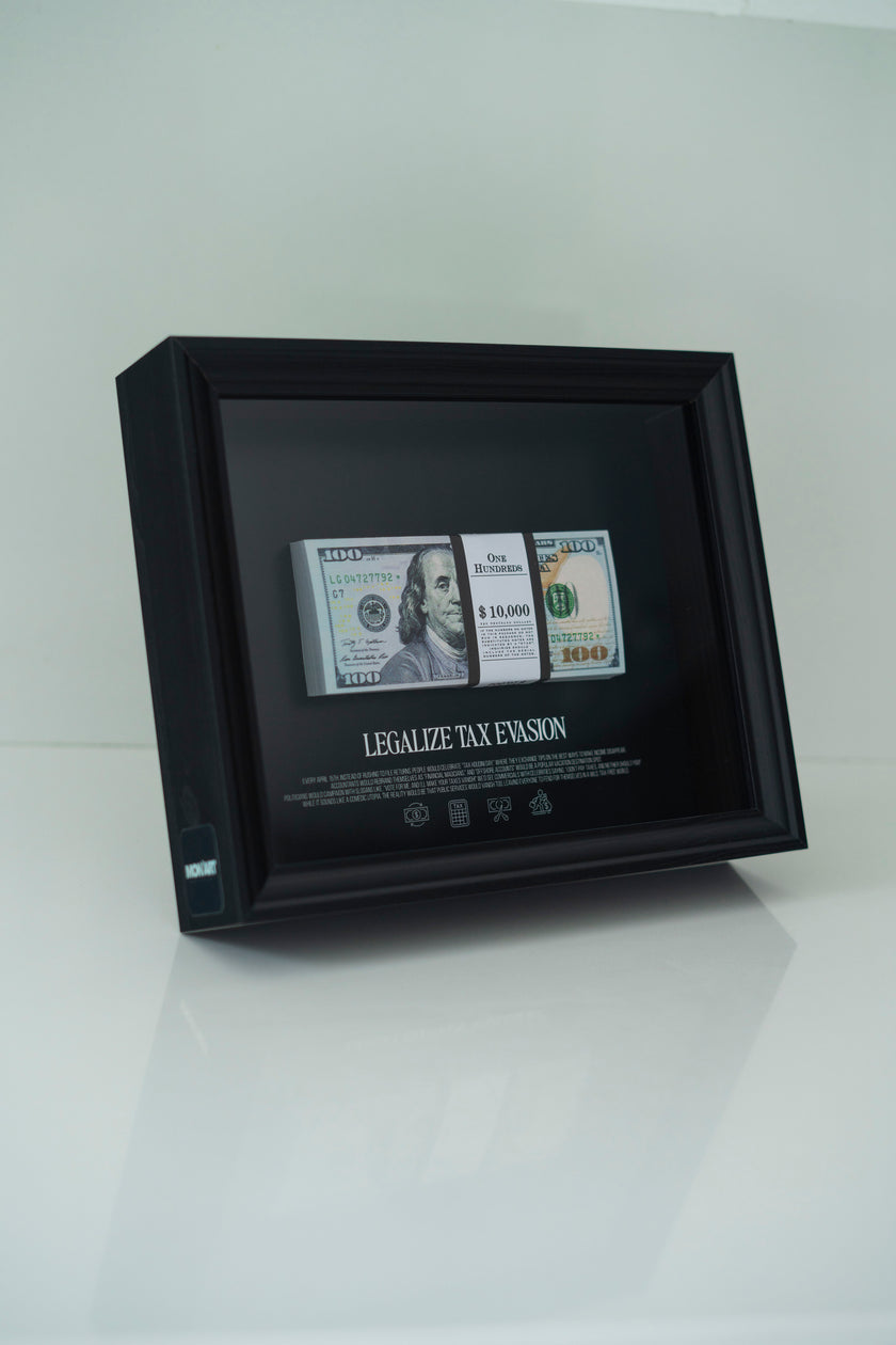 TAX EVASION FRAME DOLLAR