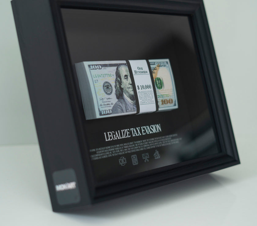 TAX EVASION FRAME DOLLAR