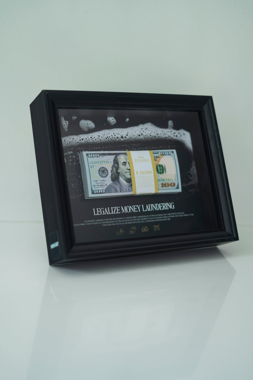 MONEY LAUNDERING FRAME DOLLAR