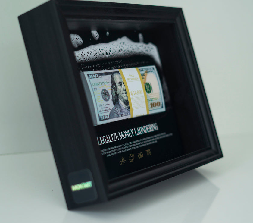 MONEY LAUNDERING FRAME DOLLAR