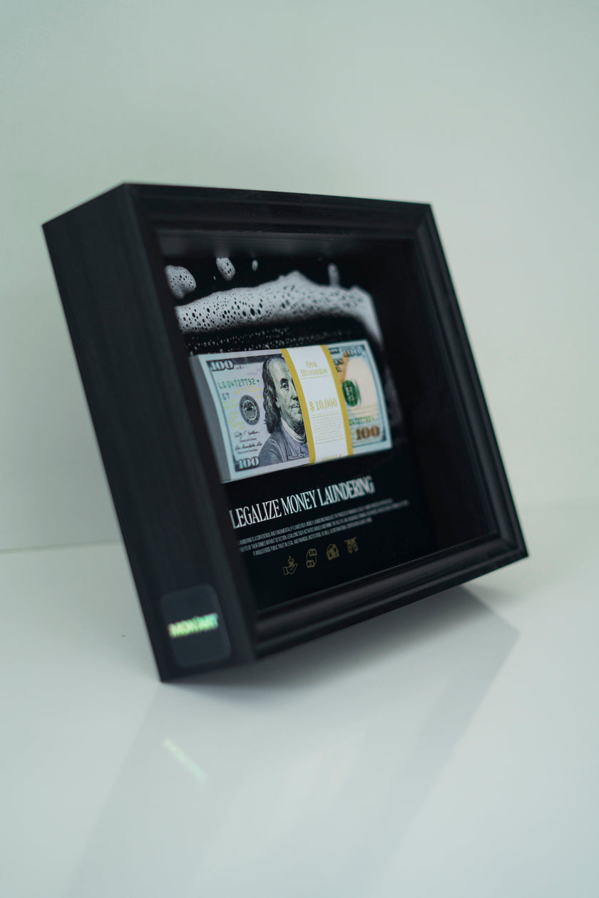 MONEY LAUNDERING FRAME DOLLAR