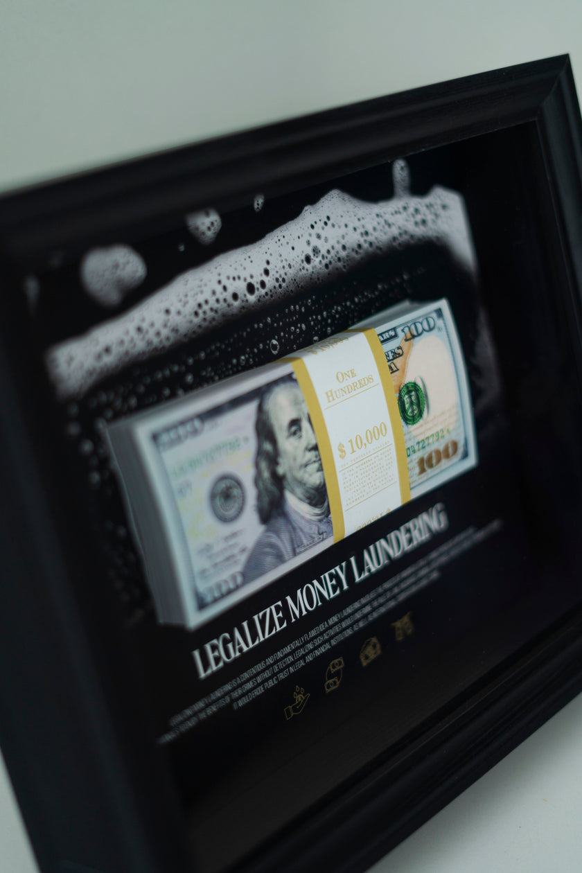 MONEY LAUNDERING FRAME DOLLAR