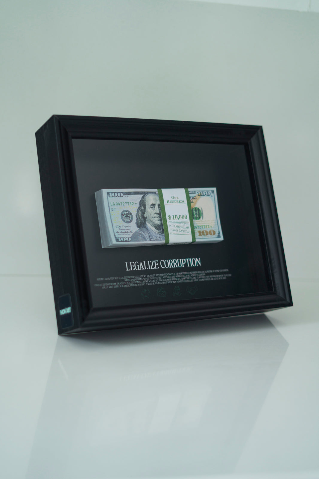 CORRUPTION FRAME DOLLAR