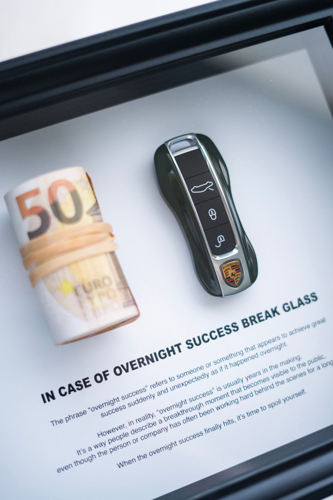 *EXCLUSIVE* THE OVERNIGHT SUCCESS FRAME - EURO