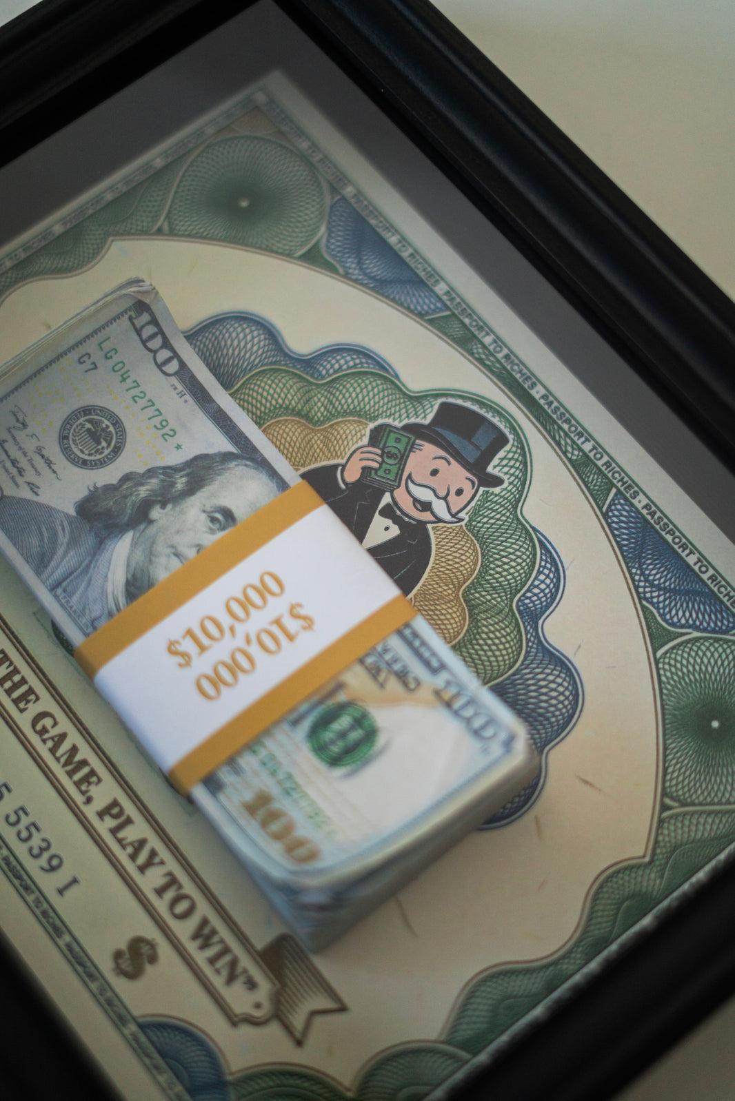 MONEY GAME FRAME