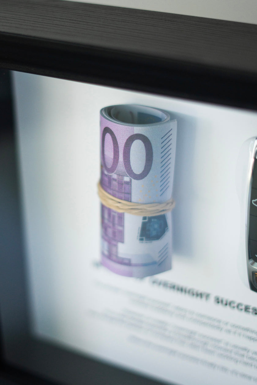 *EXCLUSIVE* THE OVERNIGHT SUCCESS FRAME - EURO V2