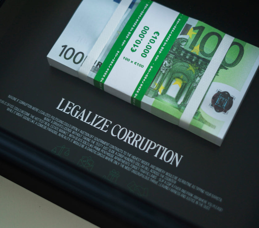 CORRUPTION FRAME EURO