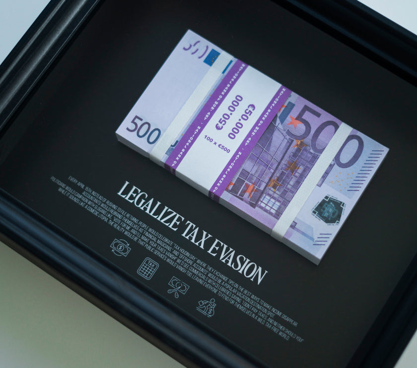 TAX EVASION FRAME EURO