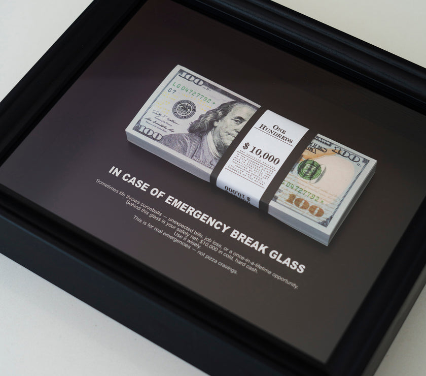 EMERGENCY $100 FRAME SERIES 9