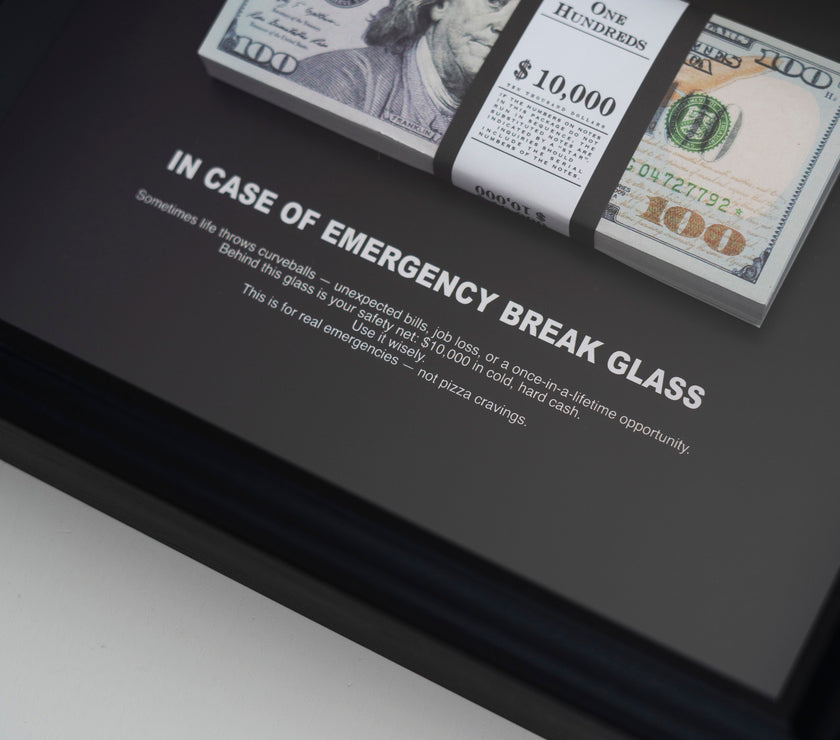 EMERGENCY $100 FRAME SERIES 9