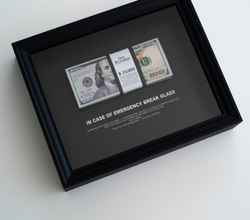 EMERGENCY $100 FRAME SERIES 9