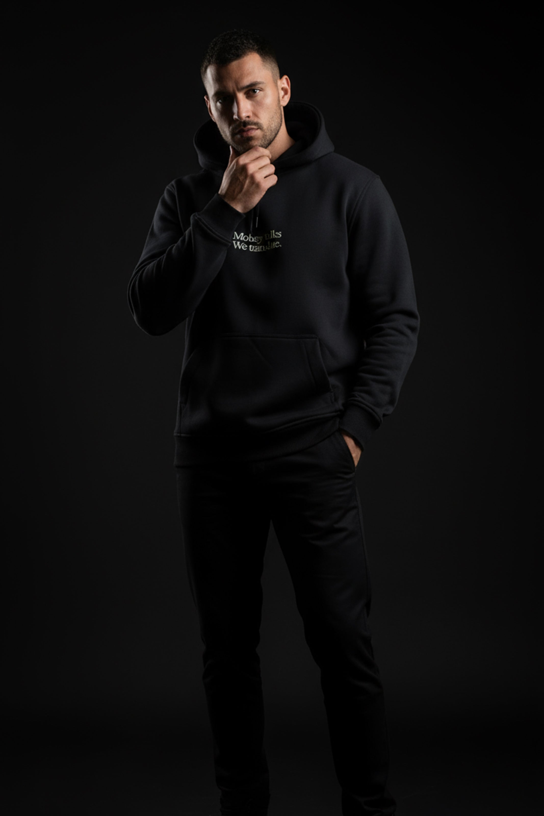 MONEY TALKS HOODIE BLACK