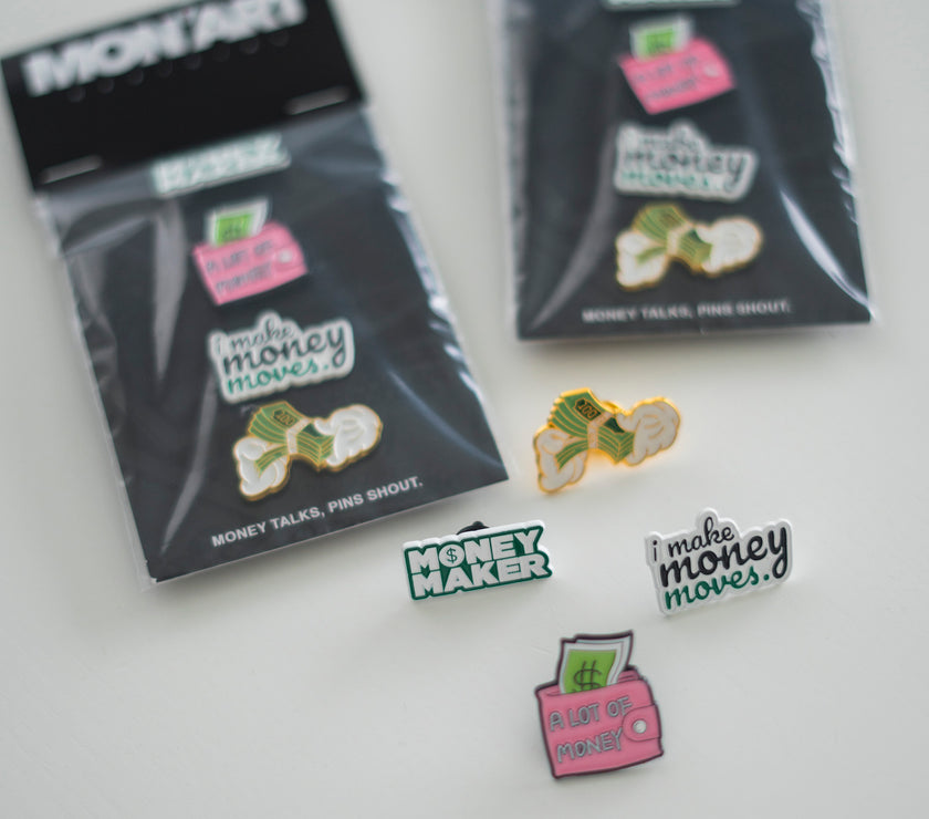 MON'ART MONEY PINS