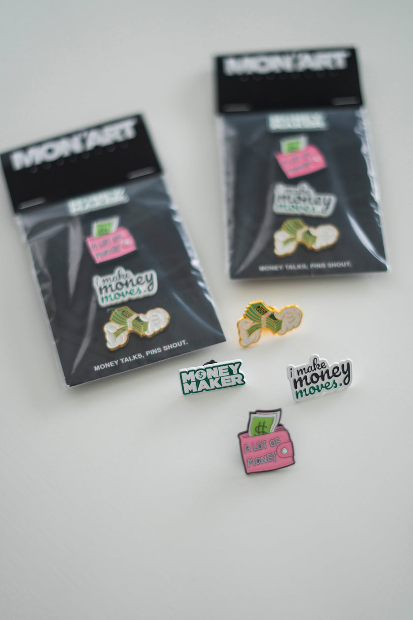 MON'ART MONEY PINS
