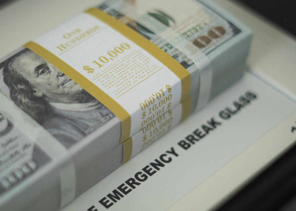EMERGENCY $100 FRAME SERIES 4