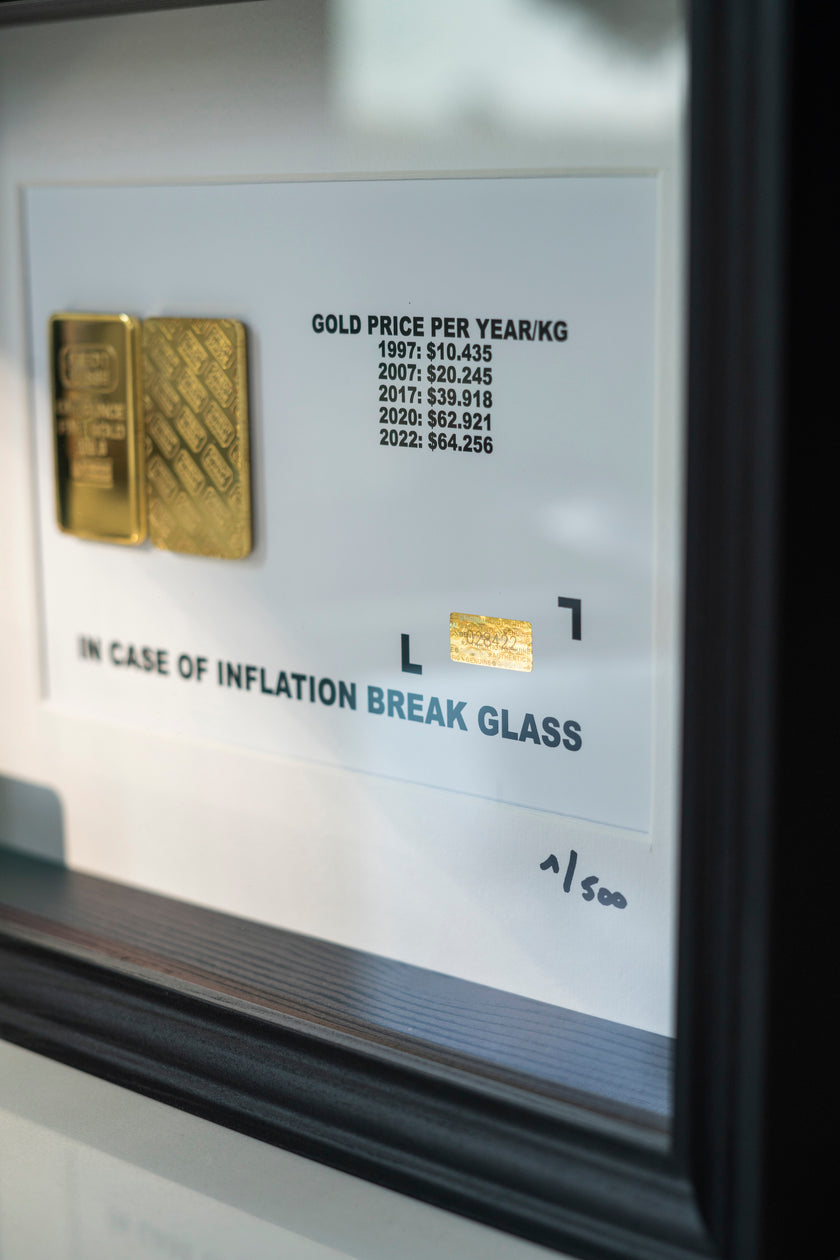 IN CASE OF INFLATION GOLD FRAME SERIES 2