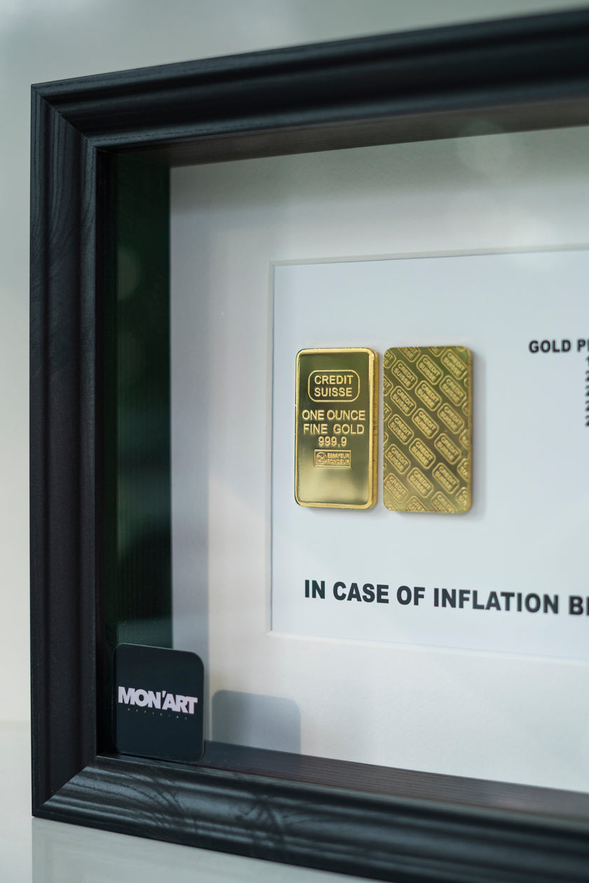 IN CASE OF INFLATION GOLD FRAME SERIES 2