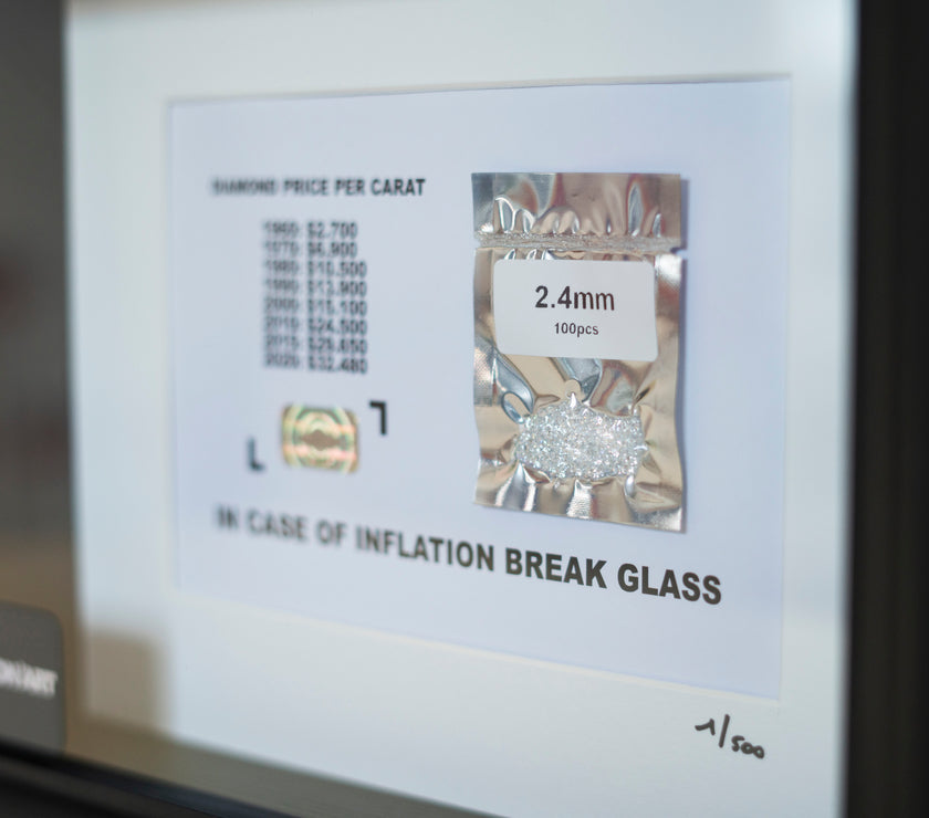 IN CASE OF INFLATION DIAMONDS FRAME