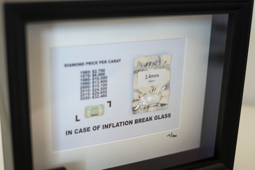 IN CASE OF INFLATION DIAMONDS FRAME