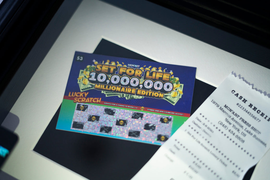 LUCKY SCRATCH TICKET