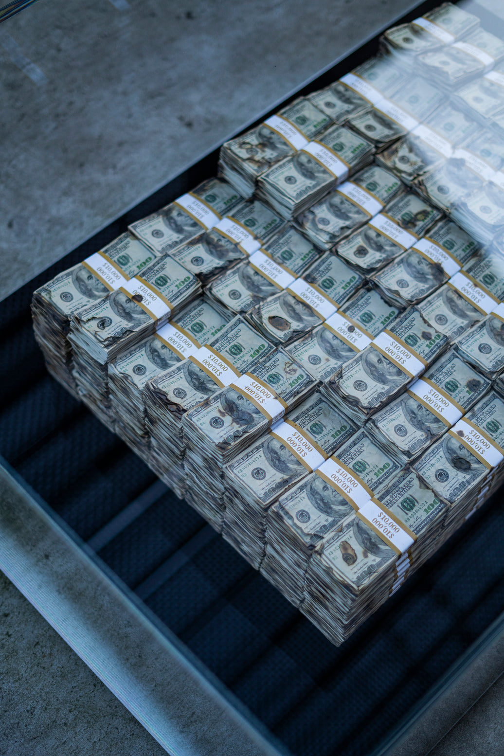 THE BURNED BENJAMIN TABLE