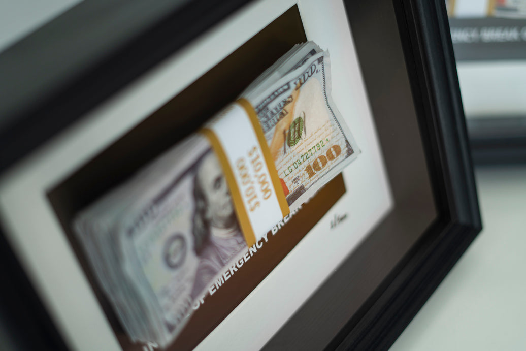 EMERGENCY $100 FRAME SERIES 7
